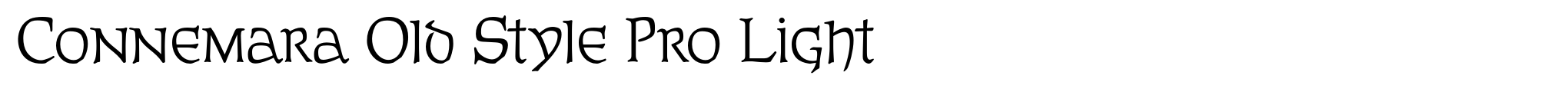 Connemara Old Style Pro Light image